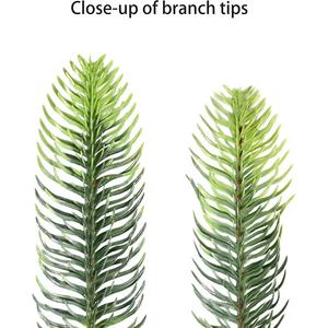 Arbre <span class=keywords><strong>de</strong></span> Noël LED extérieur <span class=keywords><strong>de</strong></span> 5 pieds avec 250 pièces LED lumières claires vert PVC artificiel <span class=keywords><strong>grand</strong></span> arbre extérieur pour la décoration <span class=keywords><strong>de</strong></span> Noël - Product Image 5