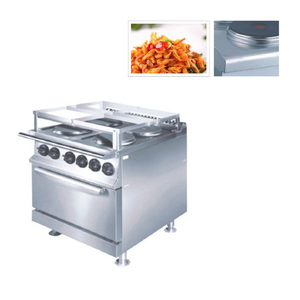 Attrezzatura da cucina 380V fornello elettrico con forno teglia elettrica - Product Image 1