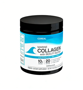 Collagène Marin Hydrolysé Premium 53% en Poudre, Complément Herbal pour Anti-Âge, Hydratation, Soutien Immunitaire, Produit de Beauté 200g - Product Image 1