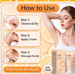 Loción Corporal Alpha Kojic, Crema para Axilas para Aclarar la Piel, Hidratante de Uso Diario con Servicio OEM ODM - Product Image 5