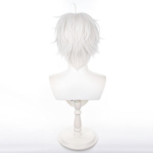 <span class=keywords><strong>Peluca</strong></span> de Cosplay de Nagi Seishiro, Color Blanco Plateado, de Blue Lock, para <span class=keywords><strong>Hombre</strong></span> - Product Image 5