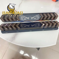 Feux arrière de camion 12V 24V à LED, type « Devil Eyes », clignotants, avertisseurs lumineux, bandes longues colorées, feux de freinage et de clignotement pour accessoires de voiture, camion, VTT