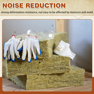 High Density Acoustic Rock Wool Panel Sound Absorbing for Industrial Studio - Product Image 5