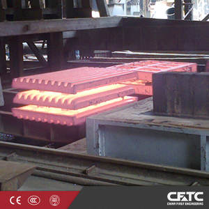 Plaques de mâchoires en fonte à haute teneur en manganèse PE 150x250, dimensions 250x400 et 250x1200, pièces d'usure pour concasseur à mâchoires PEX250750 - Product Image 6