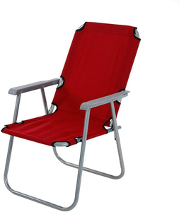 Chaise longue d'été pliable en acier et en métal pour l'extérieur, design moderne, chaise <span class=keywords><strong>de</strong></span> plage pliante pour adultes en <span class=keywords><strong>mer</strong></span> pour le camping - Product Image 1