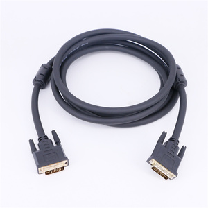 Kabel Data DVI, 1.5m 24 + 5 sinyal Video DVI kabel Data PVC koneksi Male ke Male untuk Monitor komputer proyektor dan mesin - Product Image 6