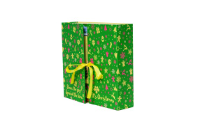 Custom Christmas <b>Advent</b> <b>Calendar</b> <b>Box</b> with 24 Drawers, Green Foldable Countdown Gift <b>Box</b>, OEM/ODM Available - Product Image 2