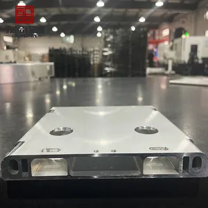 6063 piastra terminale della batteria in alluminio estruso CNC per veicoli di nuova energia personalizzata dalla fabbrica