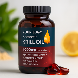 Ваш логотип, Антарктический Криль, Oil1.000 мг на один, высокая концентрация, Omega-3extra ЭПА/дха астаксантин, диетическая добавка - Product Image 2