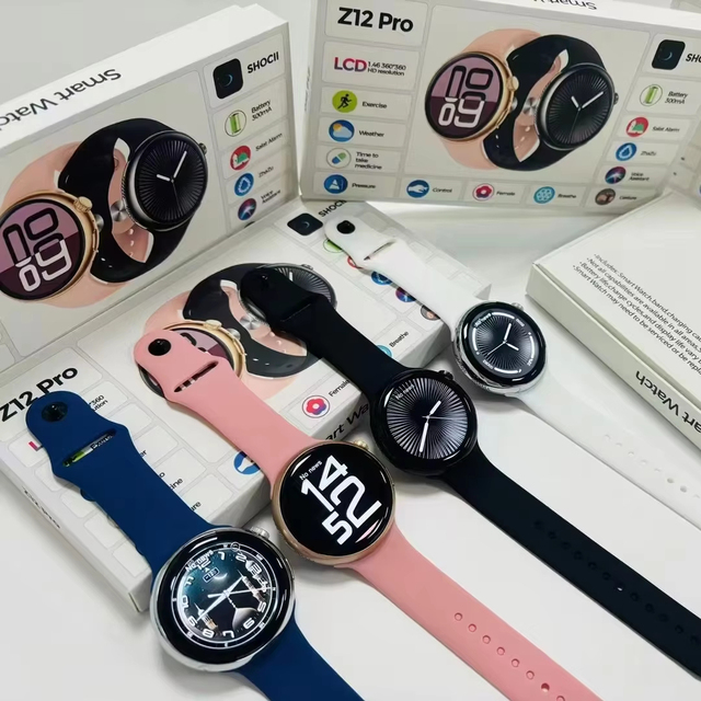 Hot Selling Z12 Pro Rectangle Fashion Smartwatch Z12 Pro Z03 Pro Waterproof BT Call Customize Watch Face Relojes Smart Watch