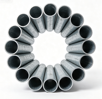 Tube rond galvanisé 102 mm pour serre agricole – Stock suffisant
