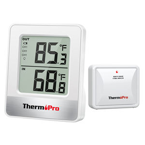 Thermomopro TP200B — thermomètre d'intérieur et d'extérieur, sans fil, pour Patio, jardin, cellulaire, pièce de maison - Product Image 2