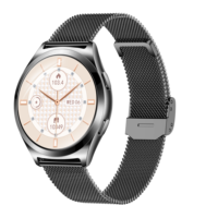Montre connectée Y35 Gold 1,27 pouces IPS BT Call pour femmes, santé féminine, étanche IP68, rappel, Reloj Y35, montre connectée de luxe pour femmes