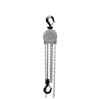 Palans à chaîne manuels en alliage d'aluminium léger TOYO-INTL 360 °   Crochet rotatif G80 pour chaîne, tête fermée anti-poussière