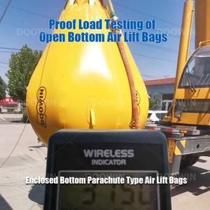 Sac de levage pneumatique de type parachute à fond ouvert en PVC pour la plongée <span class=keywords><strong>sous</strong></span>-marine, flotteur de flottabilité <span class=keywords><strong>sous</strong></span>-marine - Product Image 5