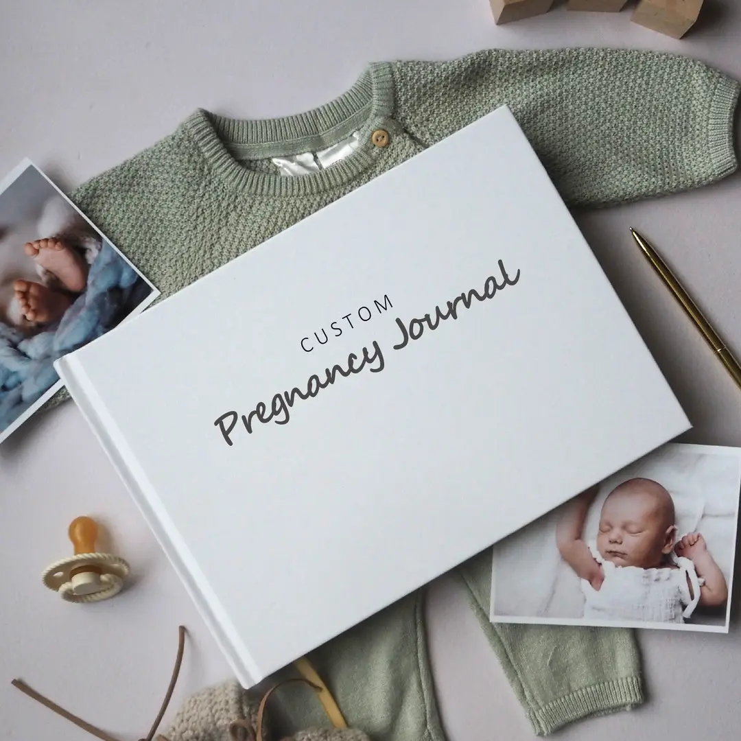 All'ingrosso stampa personalizzata il mio libro di memoria del diario di gravidanza con foto per la nuova madre
