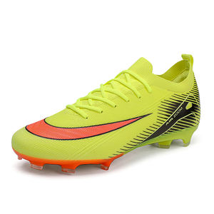 Chaussures <span class=keywords><strong>de</strong></span> football pour adultes unisexes, coque en maille, stabilité du milieu du pied, cadre antidérapant, semelle extérieure <span class=keywords><strong>de</strong></span> soutien, performance sur terrain FG HG AG - Product Image 3