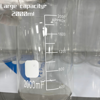 Vente chaude 100-5000ml béchers en verre personnalisables résistant aux hautes températures et antidéflagrant produit de haute qualité