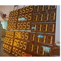 Module LED à 7 segments Oilshow-app RS485, taille 12 pouces, 16 pouces, 18 pouces, 24 pouces, écran de prix du gaz, télécommande numérique RF, panneau de prix