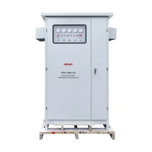 Factory Direct Sales SBW-500K Three-Phase AC Voltage Regulators/Stabilizers Super Power Compensated Rain Protected SVC Usage