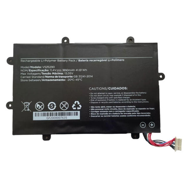 New V525290 Built-in Laptop Battery Replacement for Sony VAIO V525290 Computer Battery Laptop for Sony 11.4V 41.61Wh