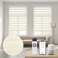 Stores zébrés en tissu texturé de qualité supérieure, certifiés Oeko-Tex, stores semi-transparents jour et nuit sur mesure pour hall d'hôtel de luxe aux États-Unis