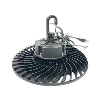 Lampe industrielle UFO à haute luminosité 150W 22500LM 4000K en aluminium, homologuée ETL IP65, pour entrepôt, atelier, usine