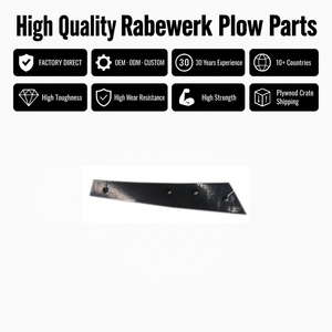 Lames de charrue <span class=keywords><strong>RABEWERK</strong></span> de haute qualité - Pièce de rechange en acier boré haute résistance pour équipement de travail du sol <span class=keywords><strong>RABE</strong></span> - Product Image 1