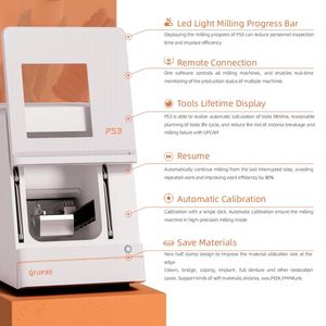 Macchina per Fresatura CAD/CAM ad Alta Precisione Automatica Multifunzionale per Lavorazione di Corone e Faccette Dentali - Product Image 4