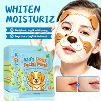 Masques hydratants pour le visage personnalisés pour enfants, masque de sommeil pour enfants, masque blanchissant pour chiens, singes, pandas et éléphants