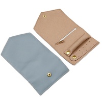 Pochette d'emballage de petit rouleau de stockage de bijoux créative boucle d'oreille bague collier sac de rangement de bijoux 10*18cm pochette de bijoux