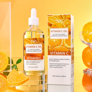 TWG Huile Essentielle Visage & Corps à la Vitamine C, Hydratante et Éclaircissante, Atténue les Imperfections, Huile Blanchissante à la Vitamine C - Product Image 1