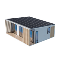 Maison de bureau extérieure isolée en acier extensible, capsule de luxe préfabriquée, conteneur moderne, maison mobile
