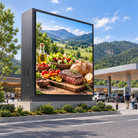 Panneau LED étanche P3.91 7000 Nits IP65 7680Hz Garantie 3 ans pour zone de service routière Fourniture de projets publicitaires B2B