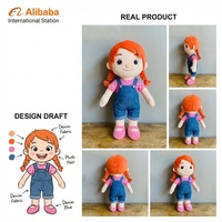 Fabricant de jouets en peluche personnalisés à faible MOQ – Jouets en peluche personnalisés, poupée en peluche douce personnalisée, détails de poupée en peluche vampire clown