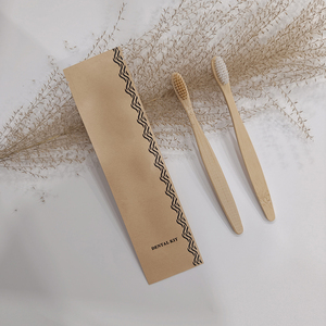 <span class=keywords><strong>Kit</strong></span> d'articles de toilette d'hôtel <span class=keywords><strong>en</strong></span> bambou durable, ensemble de voyage <span class=keywords><strong>écologique</strong></span> avec peigne <span class=keywords><strong>en</strong></span> <span class=keywords><strong>bois</strong></span> et brosse à dents pour <span class=keywords><strong>maison</strong></span> d'hôtes, Airbnb et usage domestique - Product Image 2