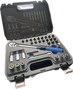 Extension Rod Bits Nut Inserts Adapters Bicycle Kit Precision Mechanics 32pcs 1/4 Inch Torque Wrench Kit - Product Image 1