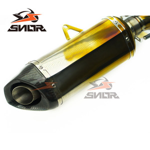 SNOR vente en gros silencieux en alliage de titane doré tuyau d'échappement <span class=keywords><strong>sport</strong></span> modifié pour KAWASAKI <span class=keywords><strong>Z900</strong></span> - Product Image 4