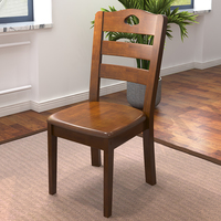 Ensemble de table et de chaises de salle à manger en bois massif moderne et simple pour 4 à 6 personnes, petit modèle rectangulaire, meubles pour la maison - pour les hôtels