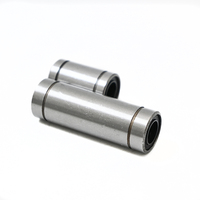 Rodamiento Lineal LM8LUU, Guía de Movimiento Lineal, Buje de Acero Cromado P6 de Precisión, Eje de 8 mm, Autolubricante, Precio de Fábrica
