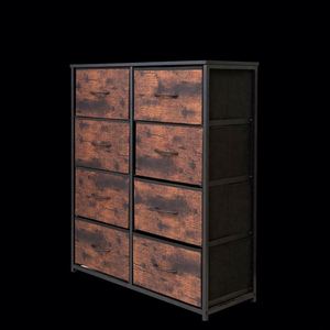 Commode autoportante moderne en tissu pour salon, durable, avec panneaux en MDF et acier inoxydable, en pin, disponible en plusieurs couleurs - Fournisseur en gros - Product Image 2