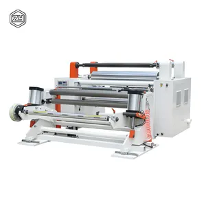 FPL1300L-S High Speed PET PVC Plastic Stretch Film Slitting And Rewinding Machine