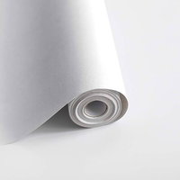 Rouleau de vinyle autocollant PVC blanc brillant, imperméable, écologique, résistant aux UV, épaisseur 0,1 mm, imprimable numériquement, permanent, pour voiture