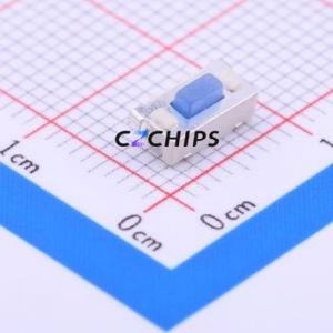 K2-1112GA-A4SW-01 Tactile Switch SMD Switch Single Pole Single Throw Rectangle Button 2.5N Horizontal Mount - Product Image 1