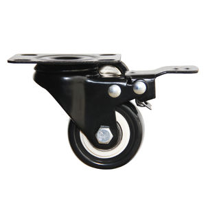 Chariots de réfrigérateur en PU diamant doré léger robuste 2 pouces 21mm <span class=keywords><strong>armoire</strong></span> à outils roulettes pivotantes - Product Image 6