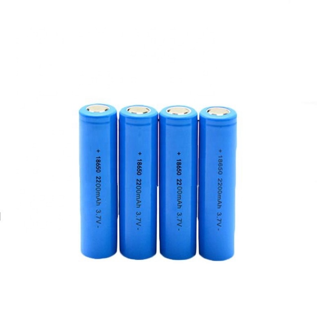 2200mah 5C 3.7V Deep Cycle Cylindrical 18650 Li Ion Rechargeable Battery for Hair Trimmer