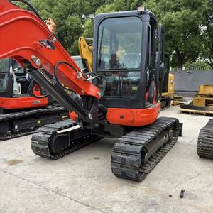 Excavadora Hidráulica Kubota U55-4 de Segunda Mano, 5.5t, Giro de Cola Compacto, Motor Kubota, Maquinaria de Construcción en Venta - Product Image 4