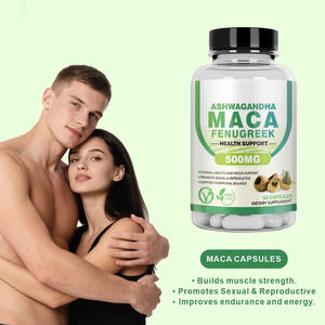 Capsule di Erbe con Ashwagandha, Maca e Fieno Greco per Energia e Salute Maschile - Integratore Quotidiano - Product Image 3