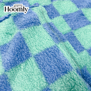 Couverture en polaire Hoomly 100% polyester à carreaux, imprimé <span class=keywords><strong>plaid</strong></span> tendance, pour chambre, bureau, hôtel - Product Image 5