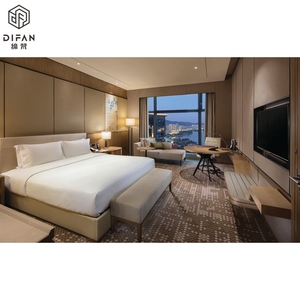 Ensemble de meubles de chambre d'hôtel commercial 4 <span class=keywords><strong>étoiles</strong></span> lit king de luxe meubles de chambre à coucher - Product Image 2